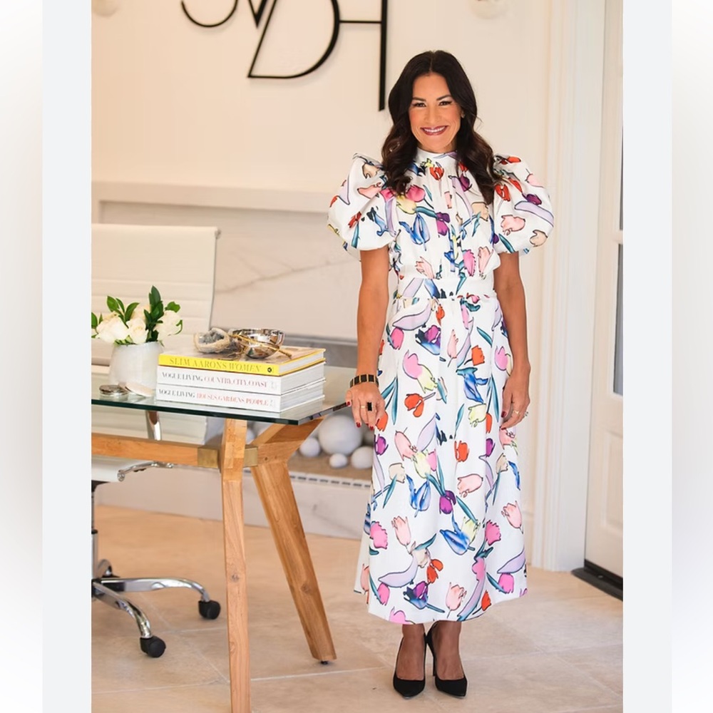 ROTATE Birger Christensen Noon Satin Dress - Picture 10 of 12